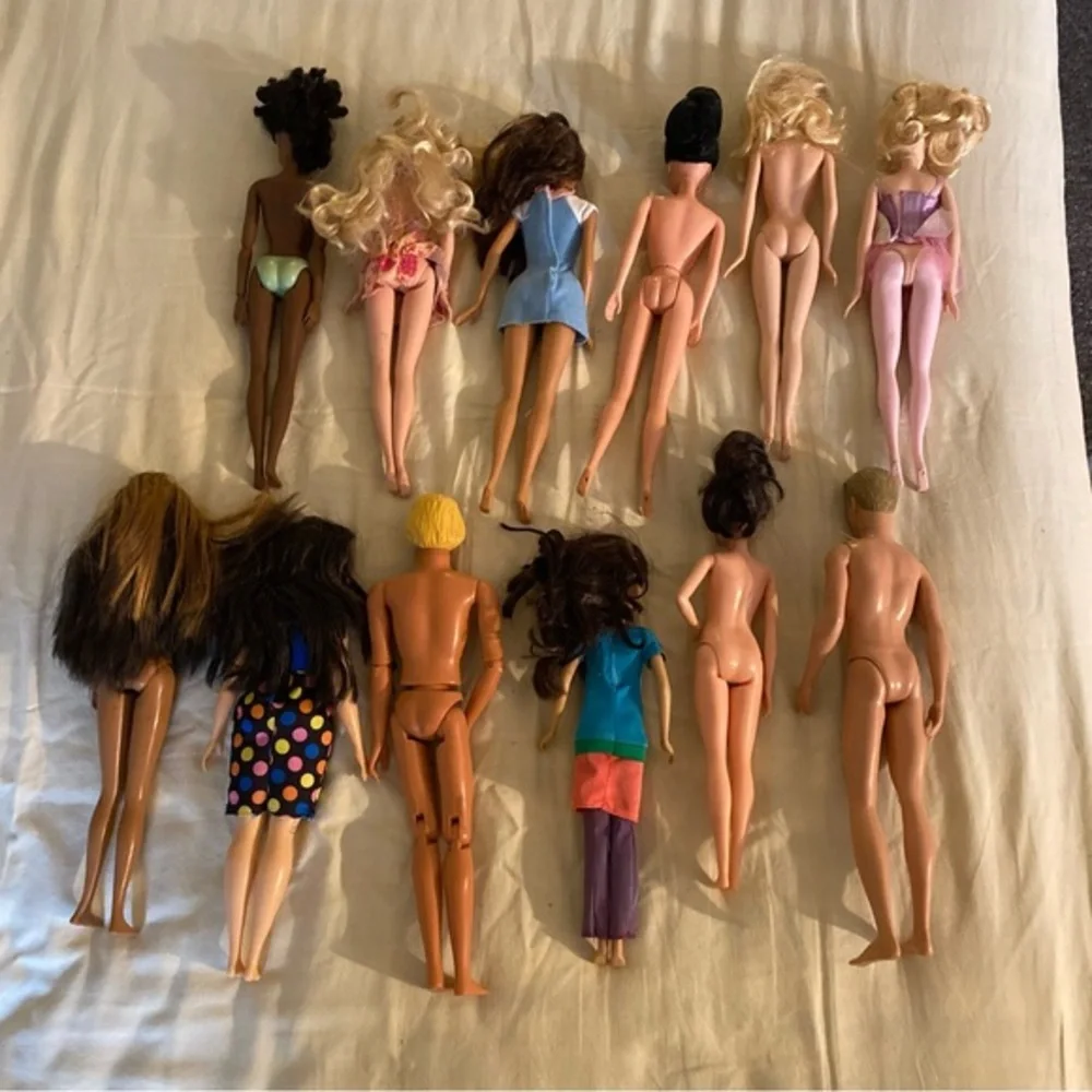 Barbie  Male‎ Dolls Lot Of 12